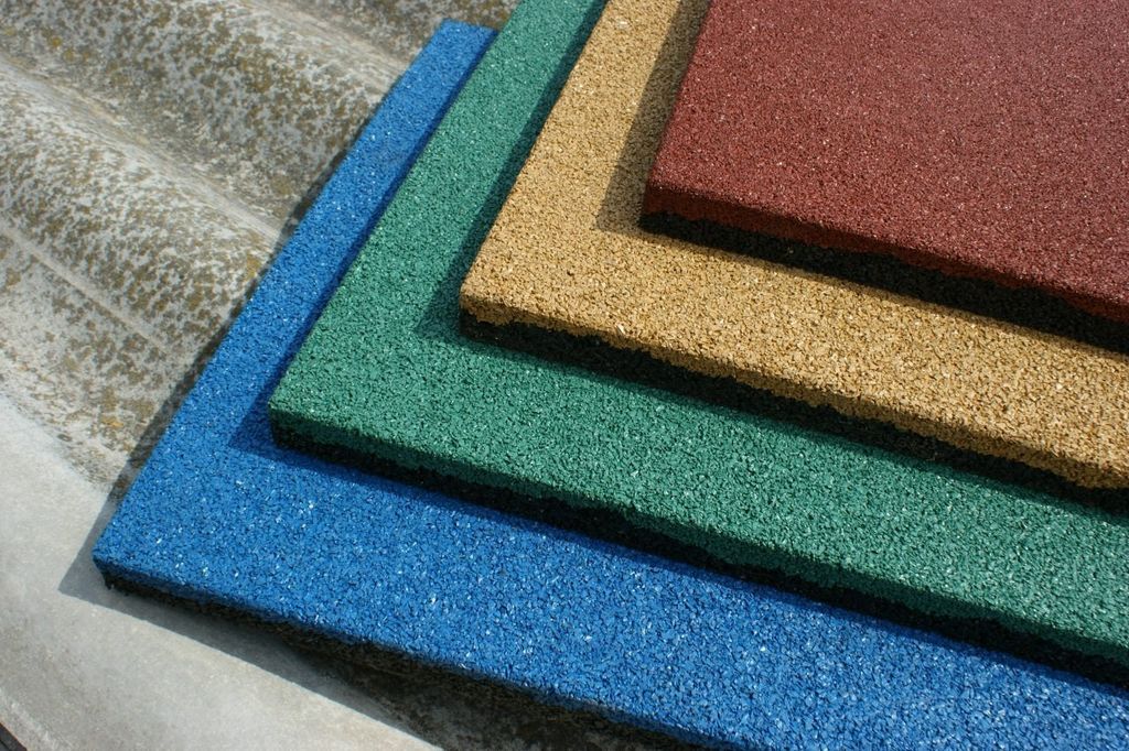 Продажа резиновой тротуарной плитки в Синявино